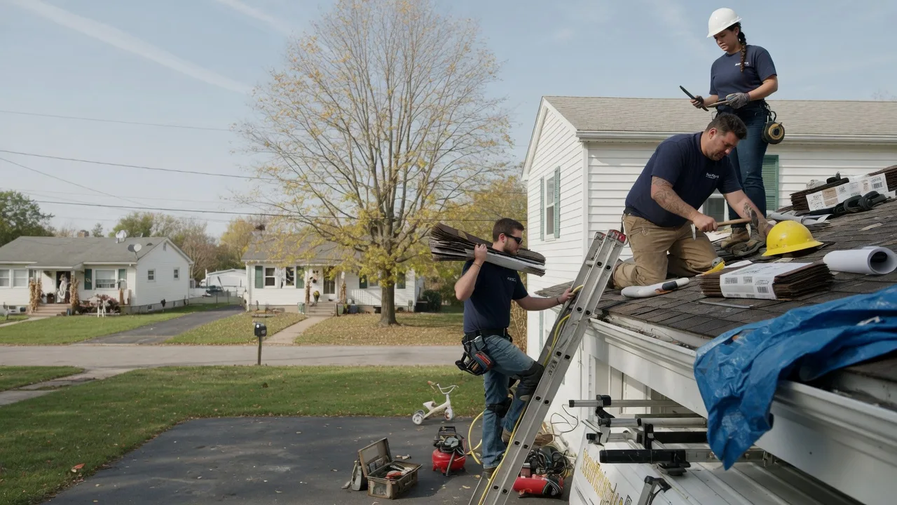 Local Roofing Contractors in Grass Lake, MI near me